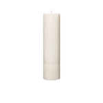 large ivory pillar candles