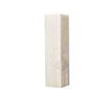ivory square pillar candle