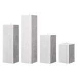 white square pillar candles