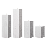 white square pillar candles
