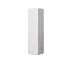 white square pillar candle