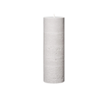 white large round pillar candles 12.2in