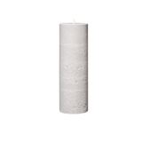 white large round pillar candles 12.2in
