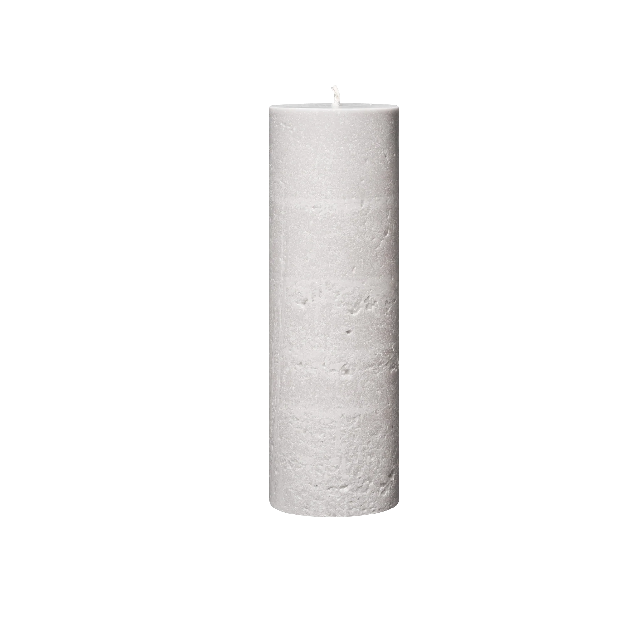 white large round pillar candles 12.2in