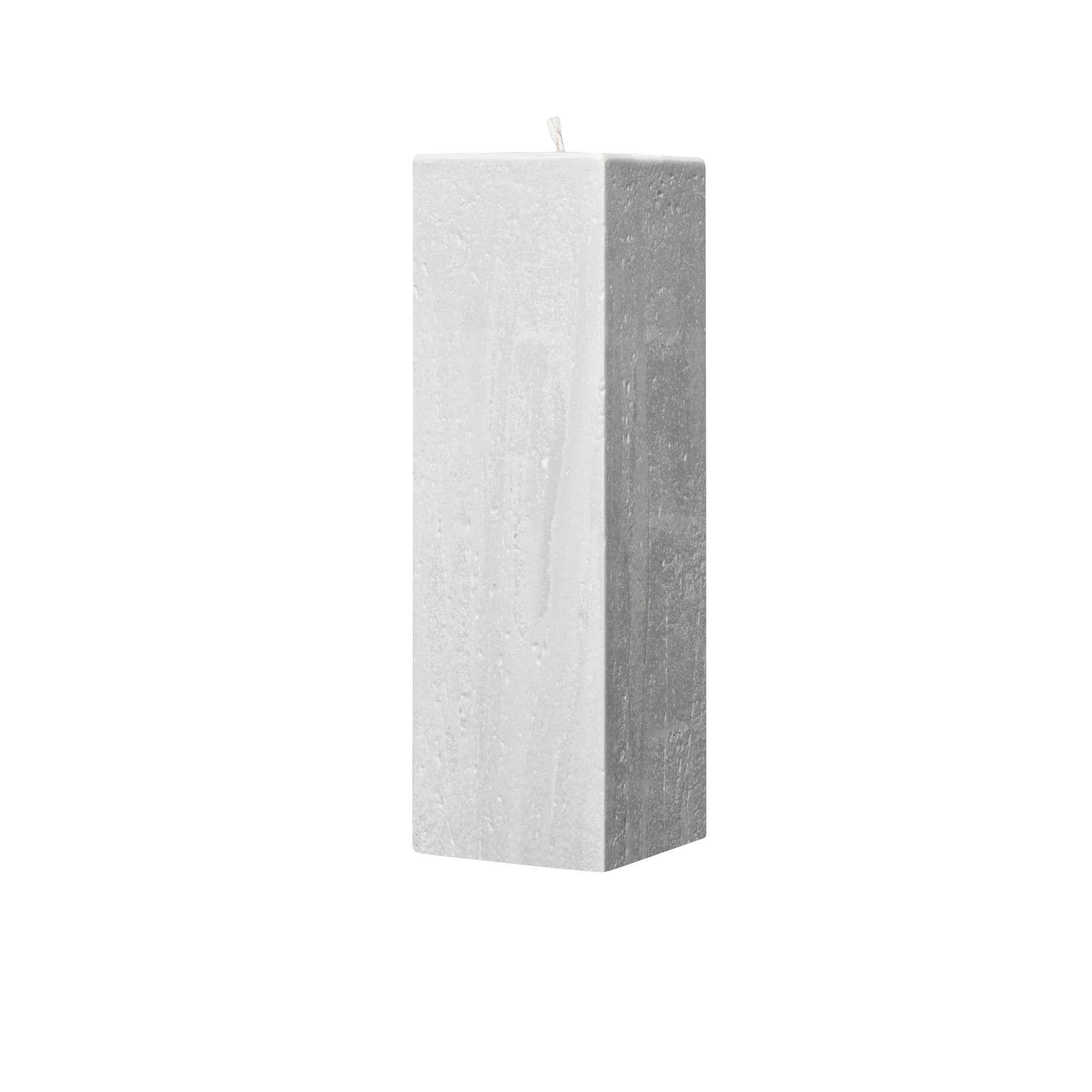white square pillar candle