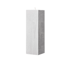 white square pillar candle