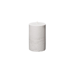 small white pillar candle 5.9in