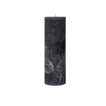 black pillar candle