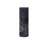 black pillar candle