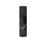 black pillar candle