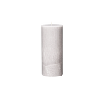 grey pillar candle