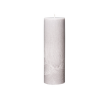 grey pillar candle