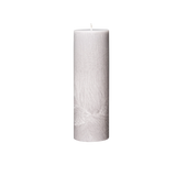 grey pillar candle