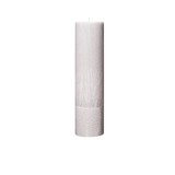 grey pillar candle
