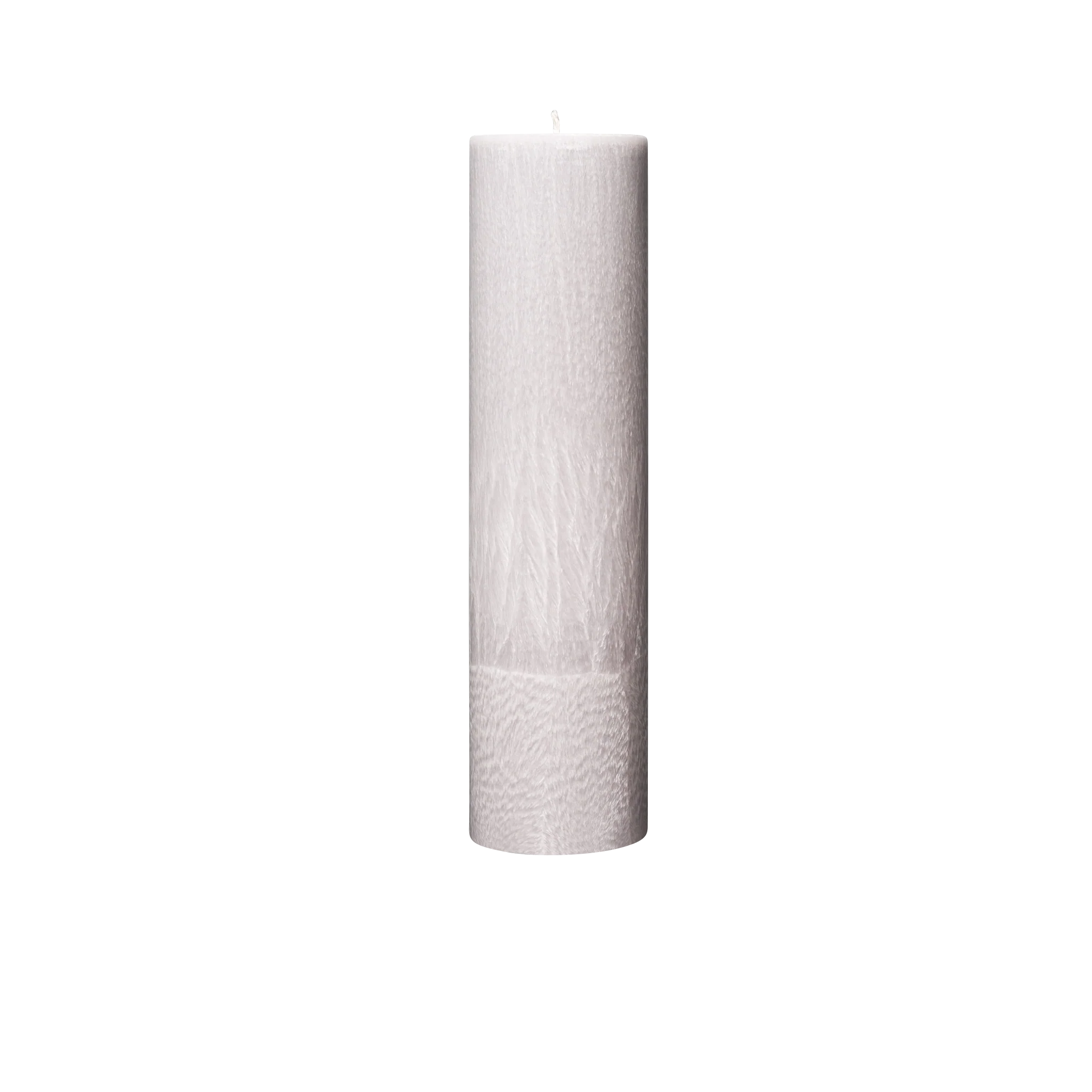 grey pillar candle