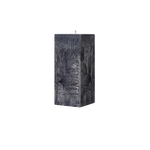 square black pillar candle 9in