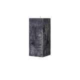 square black pillar candle 9in