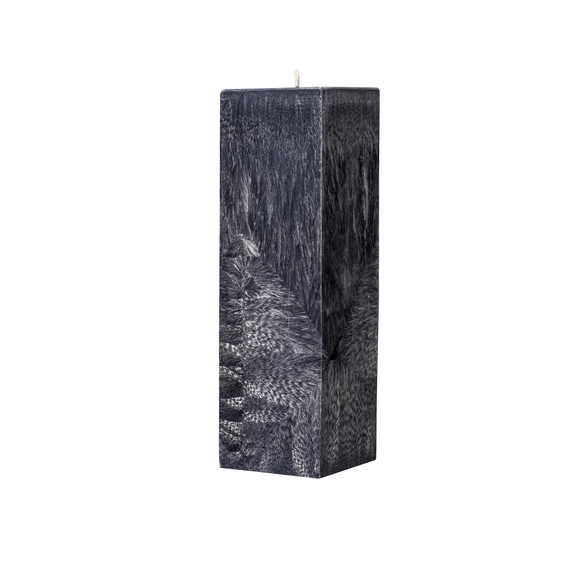 square black pillar candle
