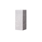grey suqare pillar candle