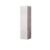 grey suqare pillar candle