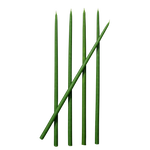thin green taper candles