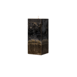 dark brown square pillar candle