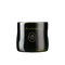 Black candle with a House of Saku logo on a white background