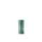 Green textured candle on a white background