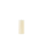 White candle on a white background