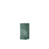 Green textured rectangular pendant light on a white background