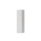 White textured rectangular block on a white background